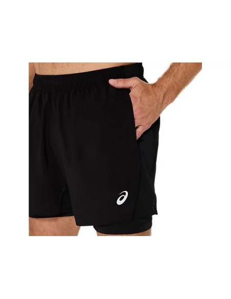 Pantalón Asics Road 2in 1 5in Short