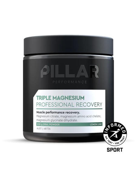 Recuperador muscular Triple Magnesium 200G Pillar