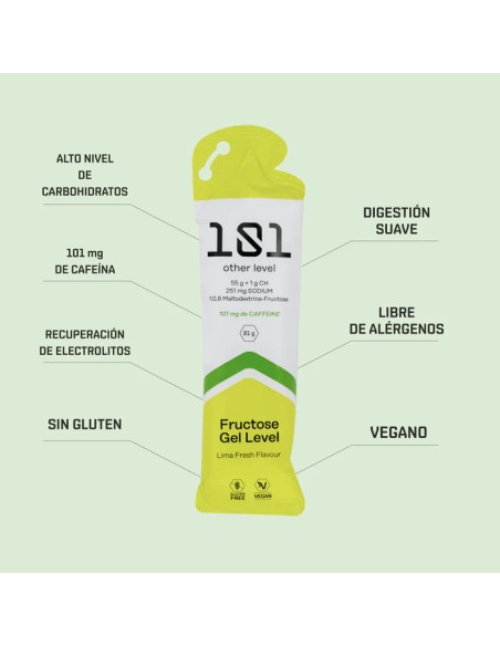 Gel 101 Fructose Level