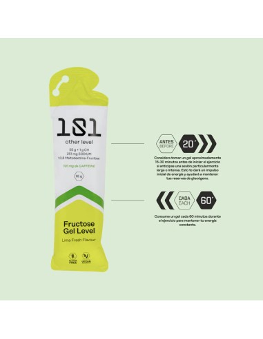 Gel 101 Fructose Level