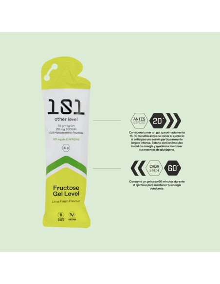 Gel 101 Fructose Level