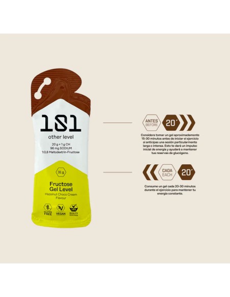 Gel 101 Fructose Gel Level