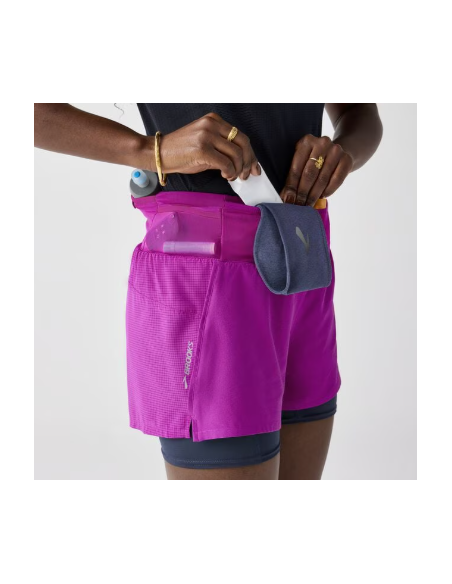 Pantalón Brooks Hight 3" 2 in 1 Point W