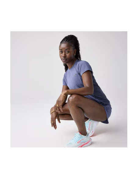 Camiseta Brooks Sprint Free Short Free 3.0 W