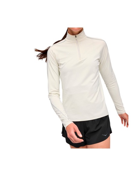 Camiseta Hoka Glidetech Quarter Zip W