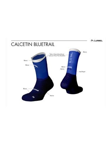 Calcetan Lurbel Rise Five Edición Tenerife Bluetrail