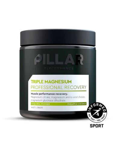 Recuperador muscular Triple Magnesium 200G Pillar