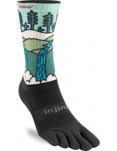 Calcetines Injinji Artist Designed Trail Mens's Crew