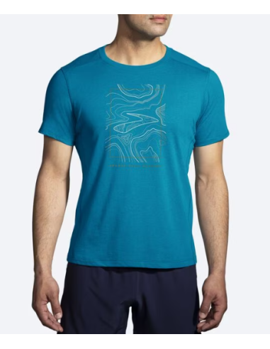 Camisa Brooks Distance Short Sleeve 2.0