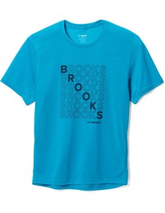 Camisa Brooks Distance Graphic Short Sleeve 2