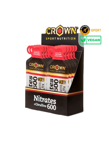 Gel Crown Nitrates 600 + Citrulline 600G ( caja 10 unidades)