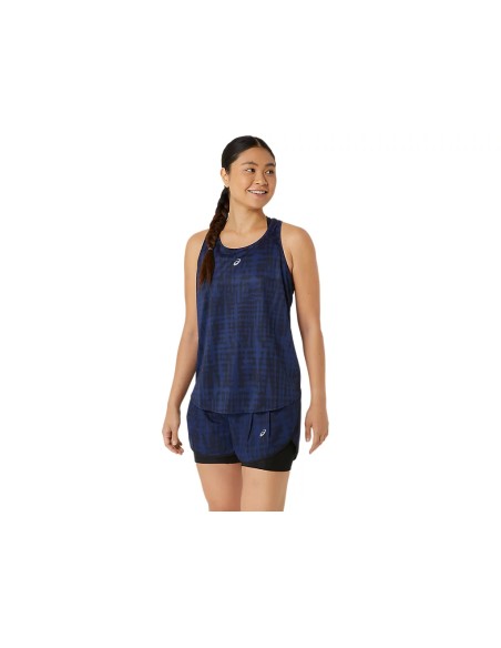 Camiseta Asics Road All Over Print Tank W