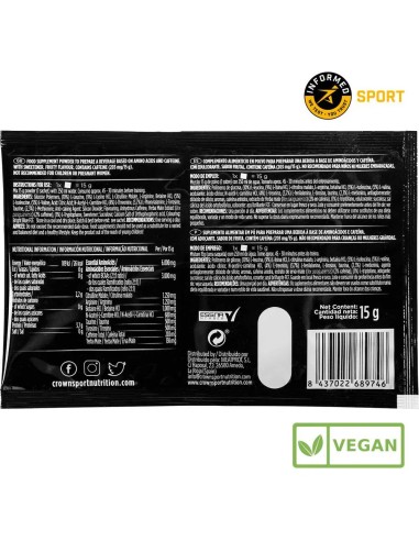 Pre-Workout Crown Nutrition ( Monodosis)