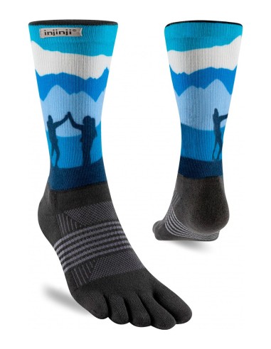 Calcetines Injinji Crew Length Artist Designed Denali