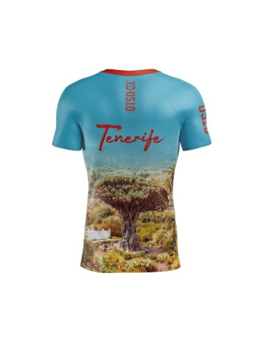 Camiseta OTSO Tenerife Azul/Naranja 2025