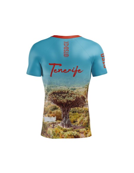 Camiseta OTSO Tenerife Azul/Naranja 2025