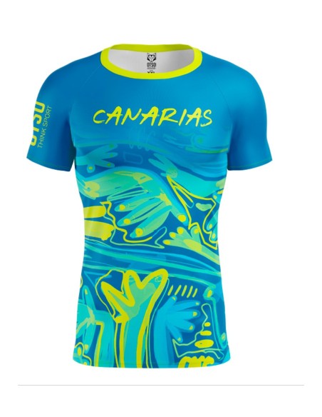 Camiseta OTSO Canarias Azul-Amarillo 2025