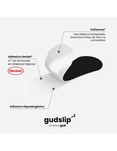 Pack 30 Tiras Nasales Gudslip