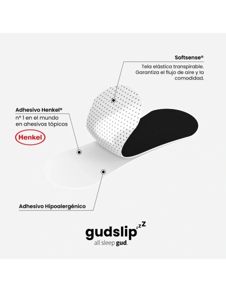 Pack 30 Tiras Nasales Gudslip