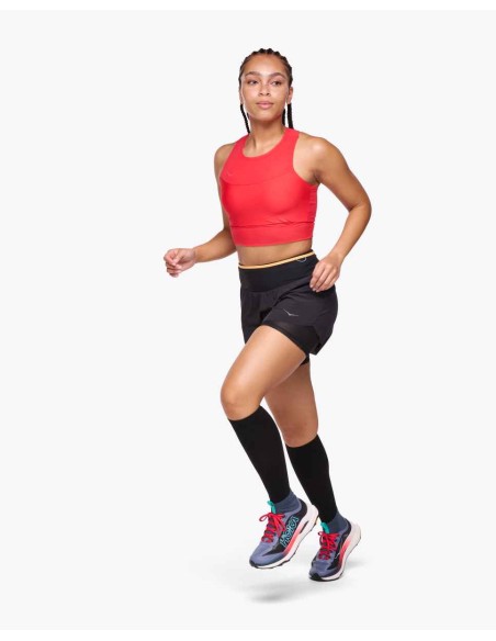 Pantalón Hoka Skyglide Short Black W