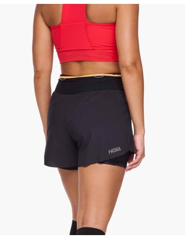 Pantalón Hoka Skyglide Short Black W